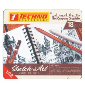 طقم أقلام  رصاص 18